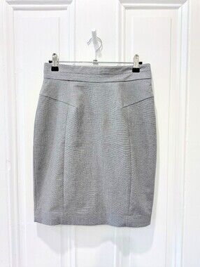 H&M Classic Grey Work Pencil Skirt | Size 2